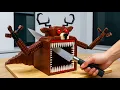 Download Lagu How to Survive \u0026 Hunt THE DEER Monster in 99 Nights in the Forest IRL 🔦 | LEGO RARE Food ASMR
