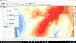 ArcMap - Mapa Topográfico - MDT (TIN), Declividade e Layout