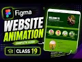 Figma Website Animation Tutorial Smart Animate Prototype Interactive Website Design Class 19