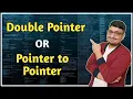 Double Pointer Pointer To Pointer In C Pointers In C C Programming In Hindi PART 61