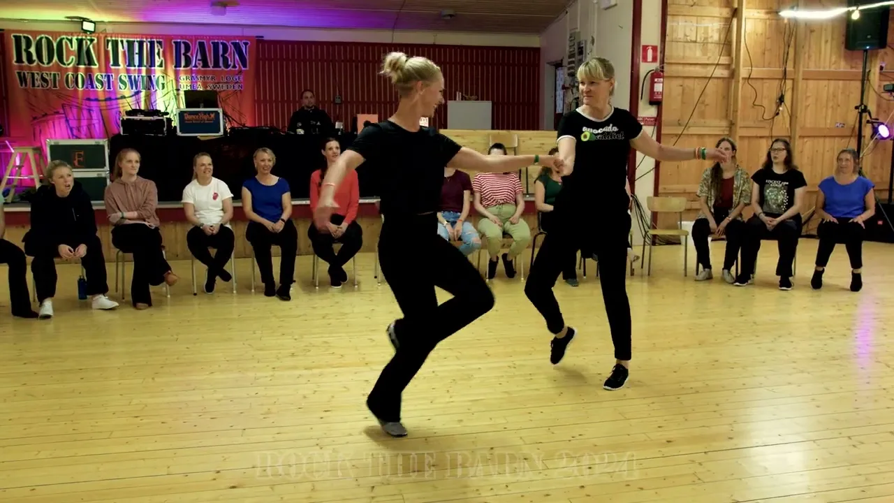 Johanna Thorn & Terhi Vuovirta - 5th place Switch Jack&Jill Finals - Rock The Barn 2024