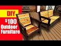 How To Build Patio Furniture Low Cost Simple