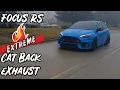 2016 - 18 Focus RS MRT Extreme Cat Back Performance Exhaust System 91J000 - Video 4 of 4