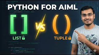Python for - Episode 5 Lists Tuples Explained Data Structures for ML