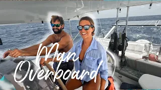 MAN OVERBOARD! Sailing from San Blas To Shelter Bay Marina
