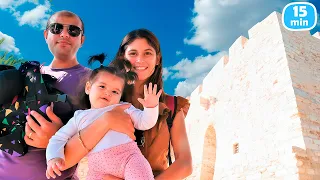 Ayşe, Defne ve Mesut Güvercinada Kalesi'ni Geziyor | Çocuk Videosu