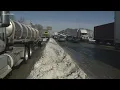Drivers stranded in I-95 traffic nightmare for as long as 24 hours after storm wreaks havoc
