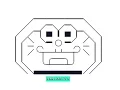 Doraemon Face Ascii Text Art TEXTART4U