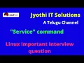 How to check service is running or not service or daemon related commands Jyothi IT Solutions