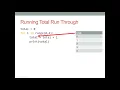 Python Lesson 12 - Running Totals