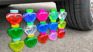 Experiment Car vs Different Fanta, Coca Cola, Schweppes, Pepsi, Sprite Underground VS Mentos