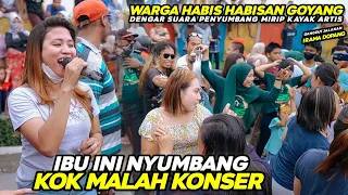 penyumbang bersuara mirip kayak artis mengalahkan biduan biduan panggung lagu lima menit lagi irama