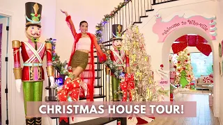 Christmas House Tour 2024 Whoville Grinch Theme DIY Maximalist Colorful Vintage Decor