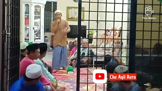 bacaan yasin dan tahlil serta rasmi nira nipah asli bersama jemaah surau dan rider motor retro rare