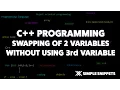 C program to Swap variables Without using 3rd Variable C programming tutorials for beginners