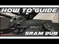 SRAM TRUVATIV DUB Crankset Removal Installation Guide