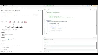 Leetcode 203 Remove Linked List Elements Java