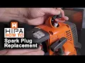 How to replace the Spark Plug - Husqvarna Trimmer