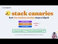 Stack canaries how one random number stops a buffer overflow