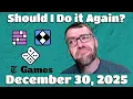 Should I Do it Again - The New York Times Games