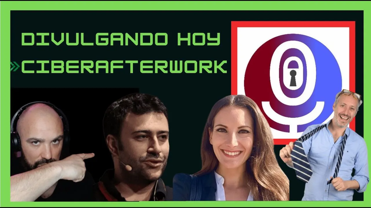 CiberAfterWork con Pablo San Emeterio,  Mónica Valle y Eduardo Castillo