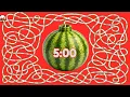 5 Minute Timer - Epic Watermelon Explosion Timer