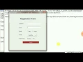 Registration Form in Python