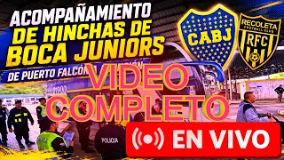 VIDEO COMPLETO || ACOMPAÑAMIENTO HINCHAS DE BOCA JUNIORS