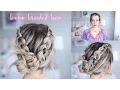 Bohemian Braided Bun Twist Me Pretty