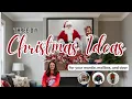 3 DIY Christmas Decor Ideas for your Mantle Mailbox and Door 2025