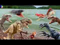 Lagu D-REX Vs INDOMINUS Vs T-REX Vs SPINOSAURUS, MOSASAURUS 🦖 Jurassic World