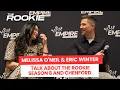 Melissa O Neil Eric Winter talk about The Rookie finale and Chenford s relationship