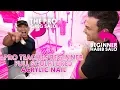 PRO TEACHES BEGINNER FULL SCULPTURED ACRYLIC NAIL FORMS FREE EDGE BODY VLOG 161