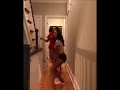 TRISTIN MAYS HOME DANCEING AND PLAYING WITH HER DOG INSTA STORIES 2018