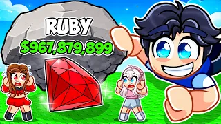 I Spent $965,765 in Roblox LIFT A ROCK...