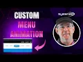 Divi Theme Custom Menu Hover Animation