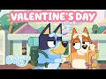 Lagu Bluey Valentine's Day Fun 💓 ☺️ | Lovely Moments ⭐️ | Bluey