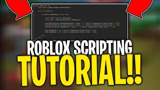 Roblox Script These are EASY Roblox Scripting Tutorials 2021