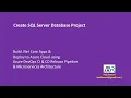 Part-8 NET Core - Create SQL Server Database Project in VS2019