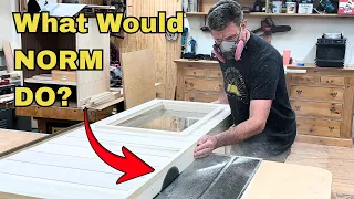 Dangerous?  How Would You Trim This Door?