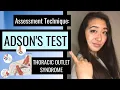 Download Lagu Adson's Test (THORACIC OUTLET - PT ASSESSMENT)