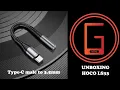 HOCO LS33 Type c to 3 5mm Converter UNBOXING GIZMO NEPAL UNBOXING