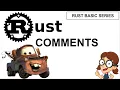 Rust Programming Tutorial - Comments