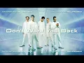 Backstreet Boys - Don't Want You Back (Official Audio)