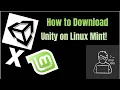 How to download Unity on Linux Mint 2026