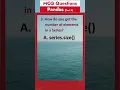 Part 4 - Pandas MCQ Questions Data Science MCQ Questions Interview Questions Python Library