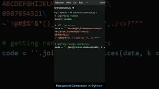 Password Generator in Python Get Unhackable Passwords