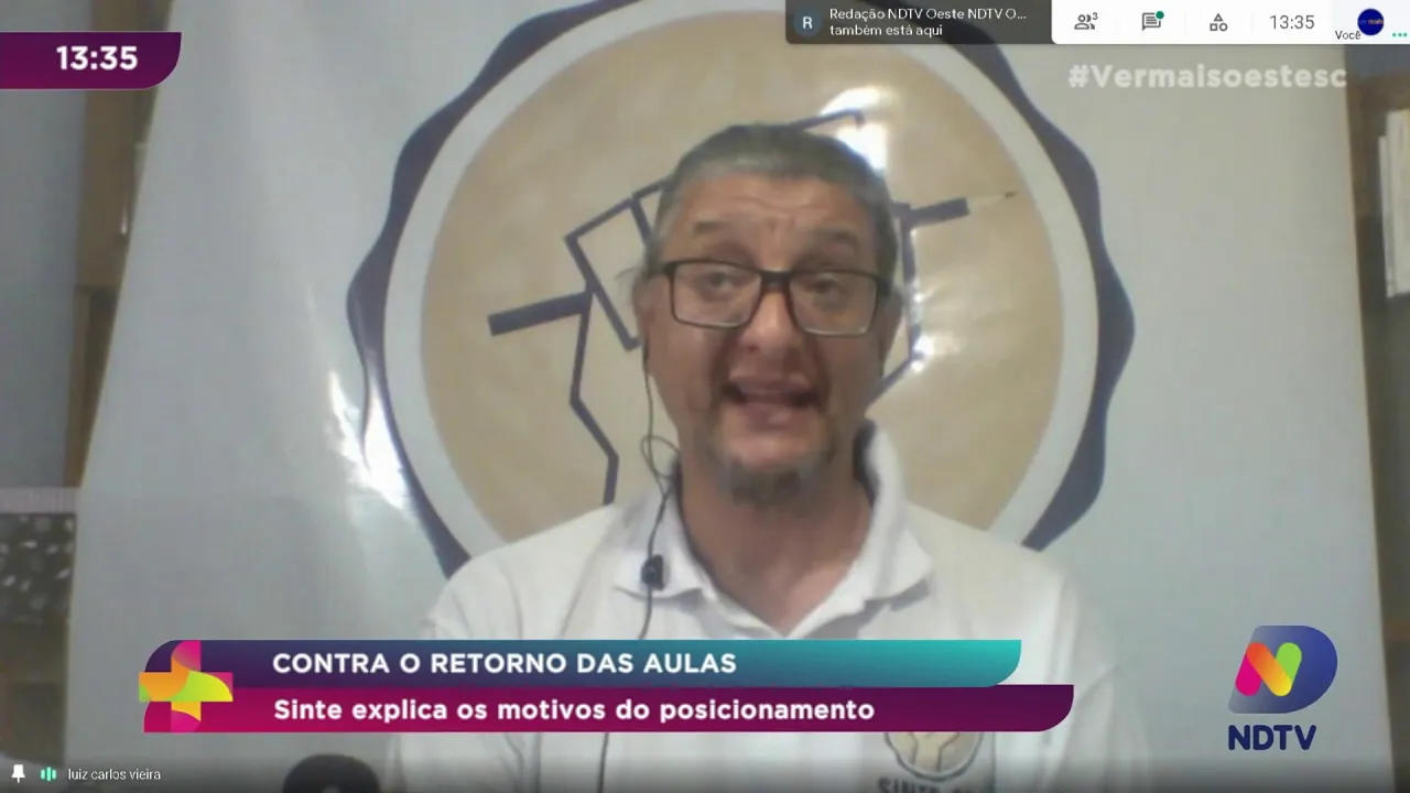 Retorno das aulas presenciais em SC: Ver Mais houve Sindicato dos Professores