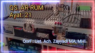 qiroah alquran paling merdu surat ar rum ayat 21 pembukaan acara hajatan