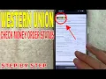 How To Check Western Union Money Order Status